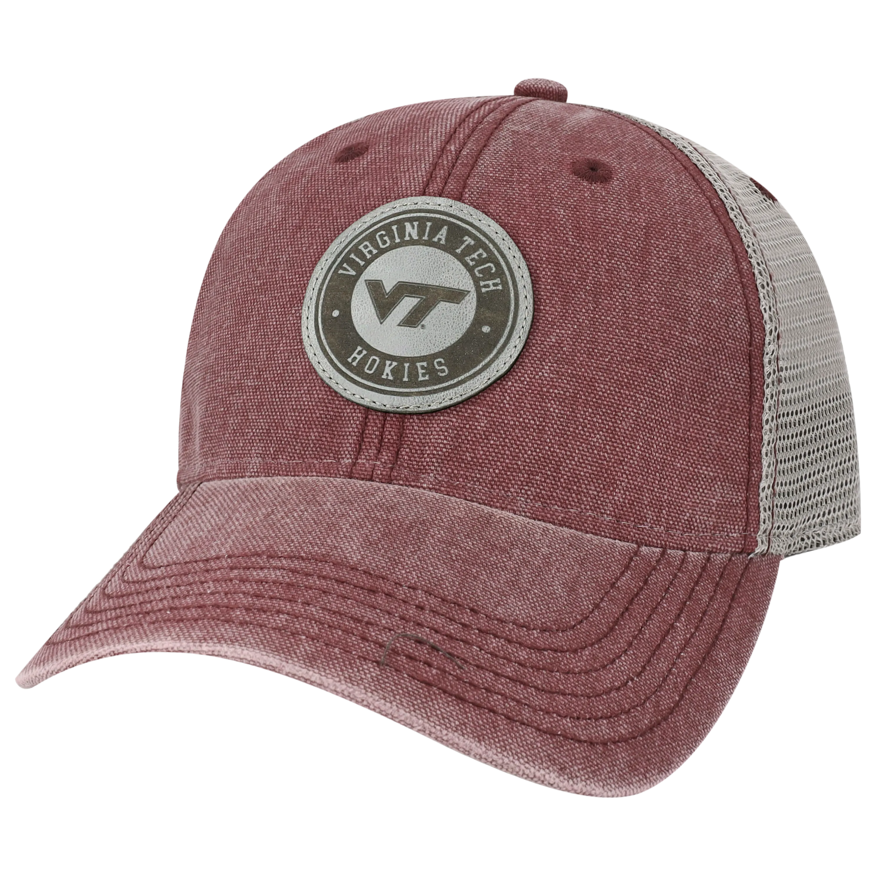 Virginia Tech Burgundy/Grey Dashboard Trucker