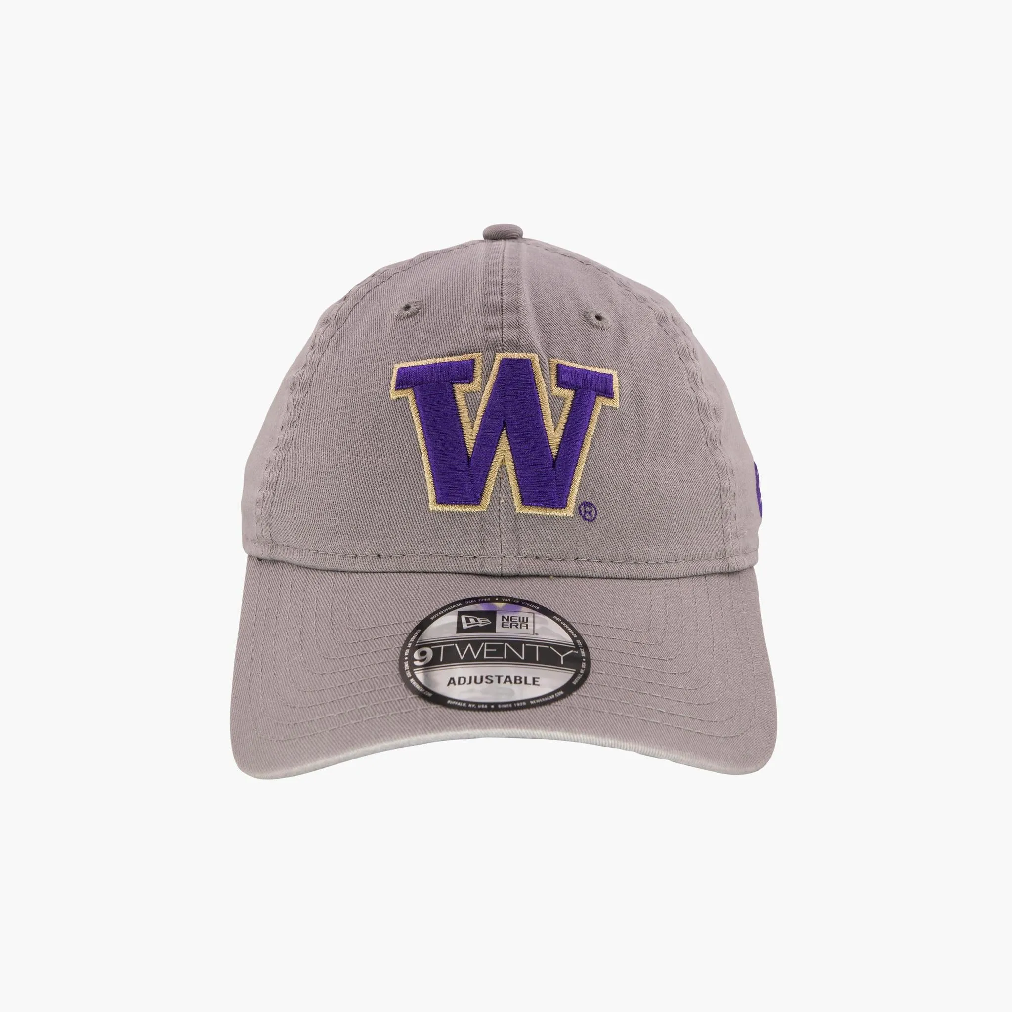 Washington Huskies Grey Adjustable Hat