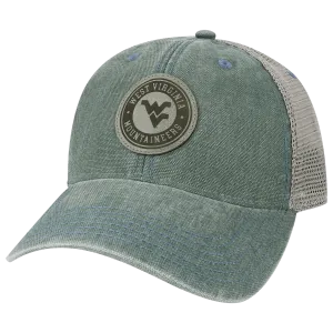 West Virginia Blue Steel/Grey Dashboard Trucker