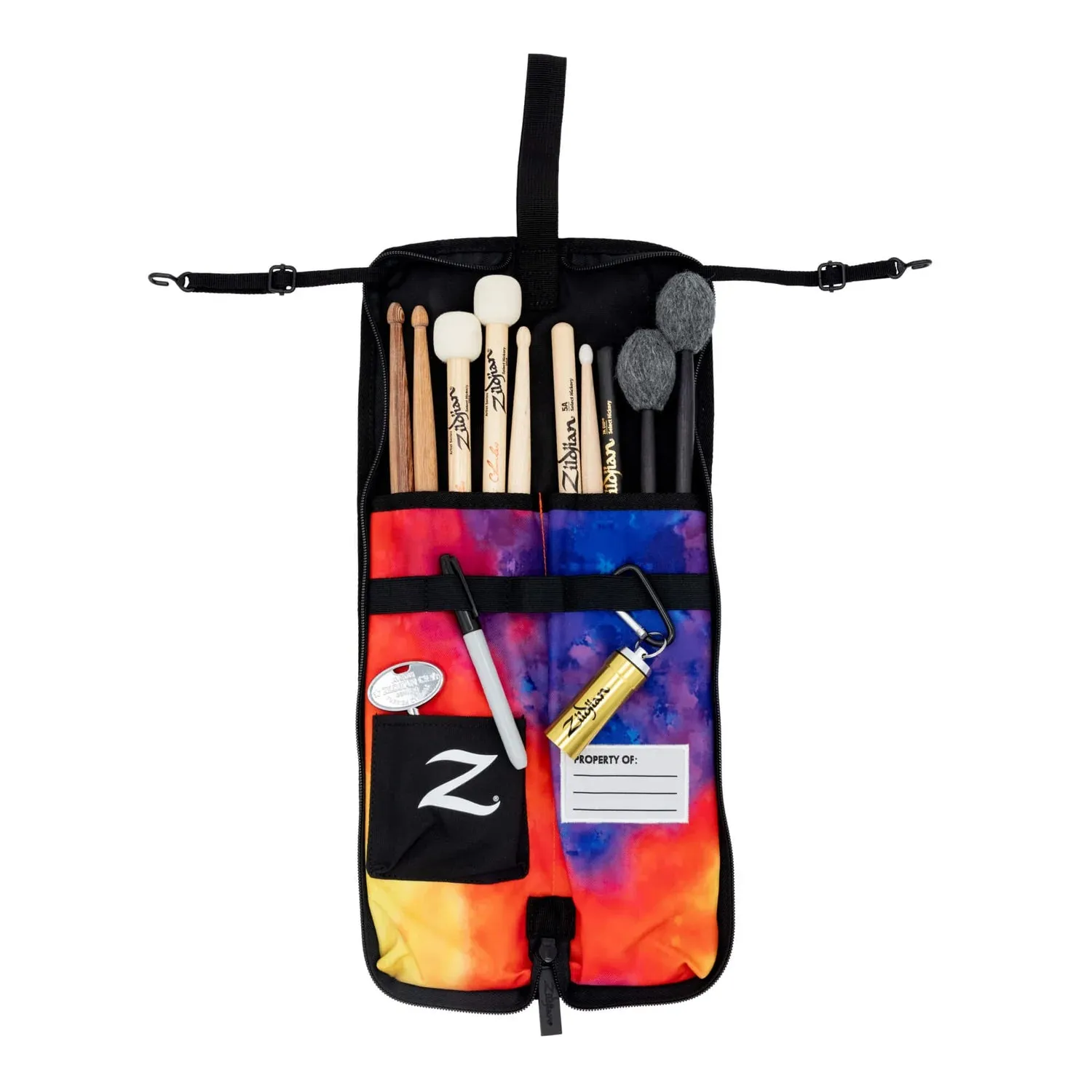 Zildjian Student Mini Drumstick Bag For 6 Pairs - Orange Burst